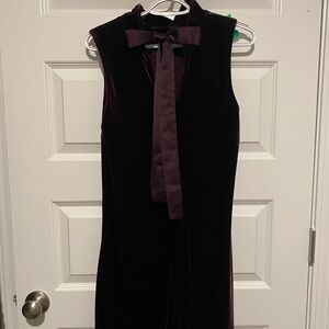 Ann Taylor, Velvet Shift Dress, small